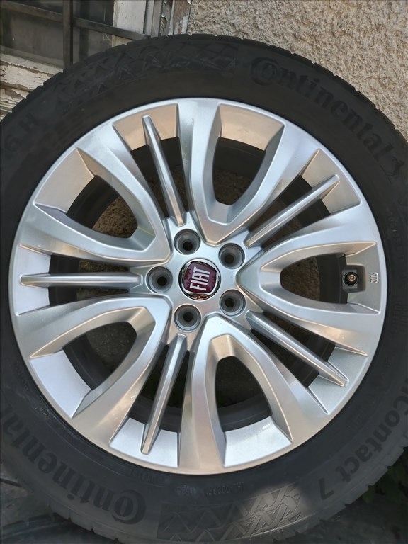  Fiat Tipo 5x98 16" (gyári felni) alufelni, 205/55 Continental nyári gumi  5. kép