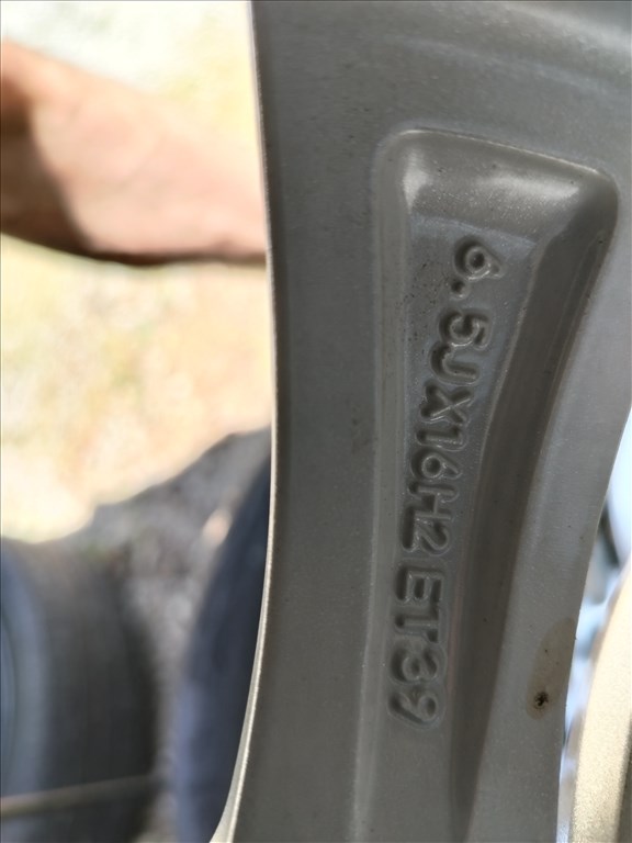  Fiat Tipo 5x98 16" (gyári felni) alufelni, 205/55 Continental nyári gumi  8. kép