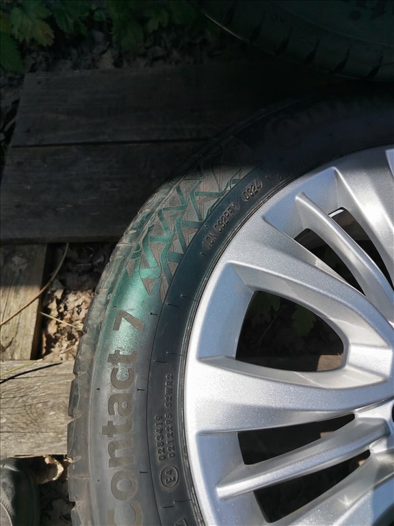  Fiat Tipo 5x98 16" (gyári felni) alufelni, 205/55 Continental nyári gumi  9. kép