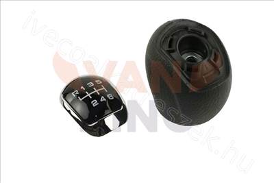 Váltógomb 6 sebességes króm 12>14>16> - DAILY - 5802470372, 5801521829 -  - IVECO EREDETI Eredeti új 5802470372