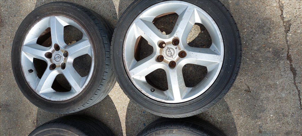  5x110 lyukosztású 7JJ 17" használt (gyári felni) alufelni 3. kép