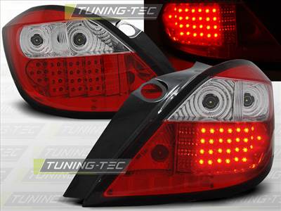 OPEL ASTRA H 03.04-09 RED WHITE LED  Tuning-Tec Hátsó Lámpa