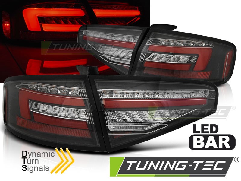 AUDI A4 B8 12-15 SEDAN BLACK LED Tuning-Tec Hátsó Lámpa 1. kép
