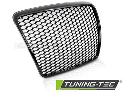 AUDI A6 C6 09-11 FÉNYES FEKETE Tuning-Tec Hűtőrács