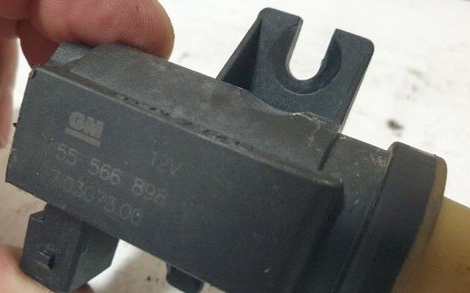 Opel Astra J 1.7 CDTI Turbó vákum szelep A17dts A17dte A17dtc A17dtn  55566898 3. kép