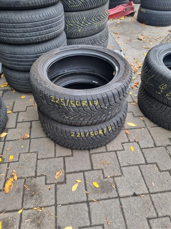 225/5017" újszerű Uniroyal WinterExpert téli gumi 2db  1. kép