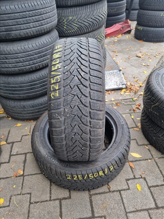  225/5017" újszerű Uniroyal WinterExpert téli gumi 2db  3. kép