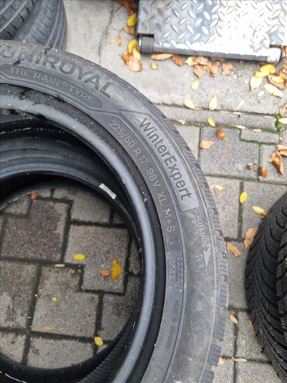  225/5017" újszerű Uniroyal WinterExpert téli gumi 2db  6. kép