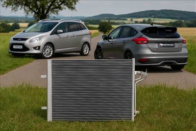Ford Focus Mk3, Ford C-Max Mk2 klíma kondenzátor utángyártott, ÚJ  1693590 ac887423