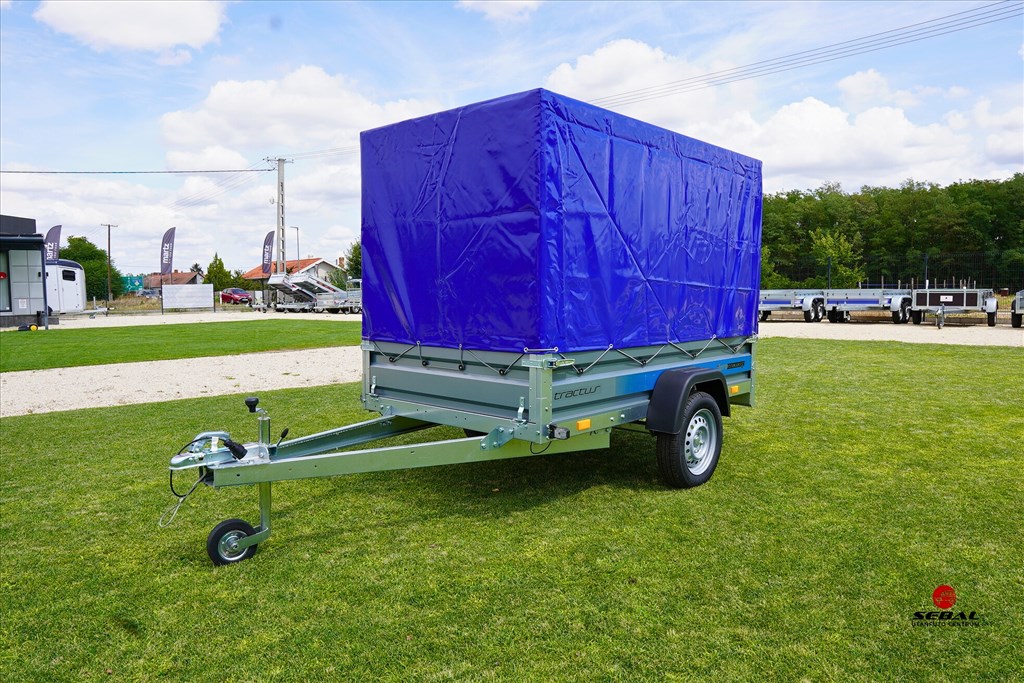 Csak októberben új Faro Tractus 220 utánfutó ponyvával (160cm) és rendszámmal most br. 668.000 Ft 3. kép