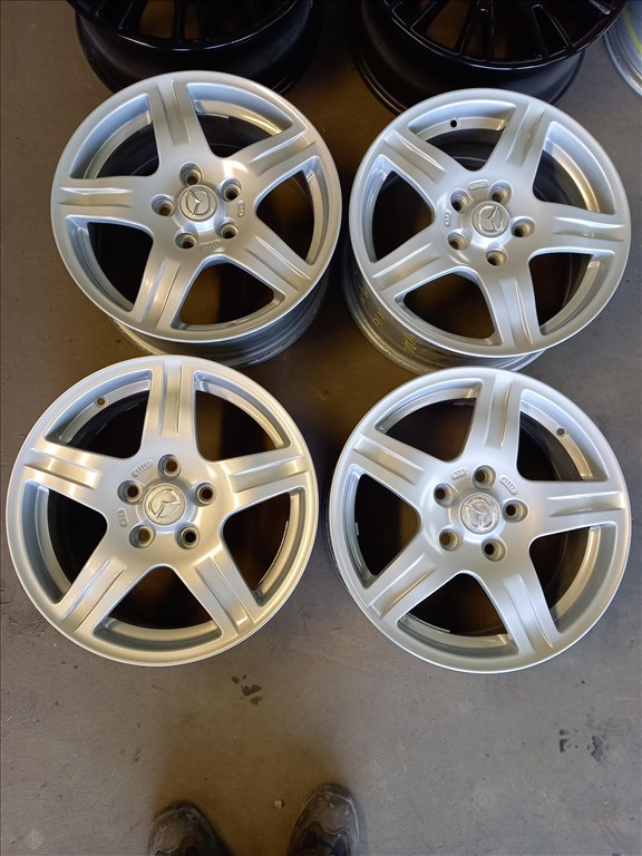  5x114.3 lyukosztású 6,5JJ 16" újszerű Mazda alufelni szett ixx 1. kép