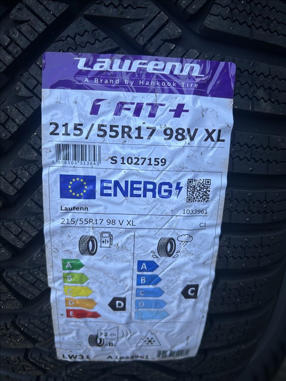 4db 215/55×17″ Laufenn téli új gumiabroncs. (3693734) 2. kép