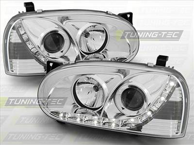 VW GOLF 3 91-97 DAYLIGHT CHROME Tuning-Tec Fényszóró