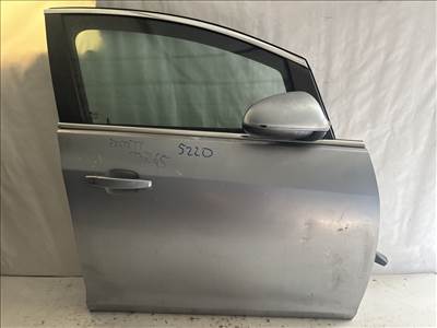 13765 Opel Astra J Jobb első Ajtó Szürke Festett