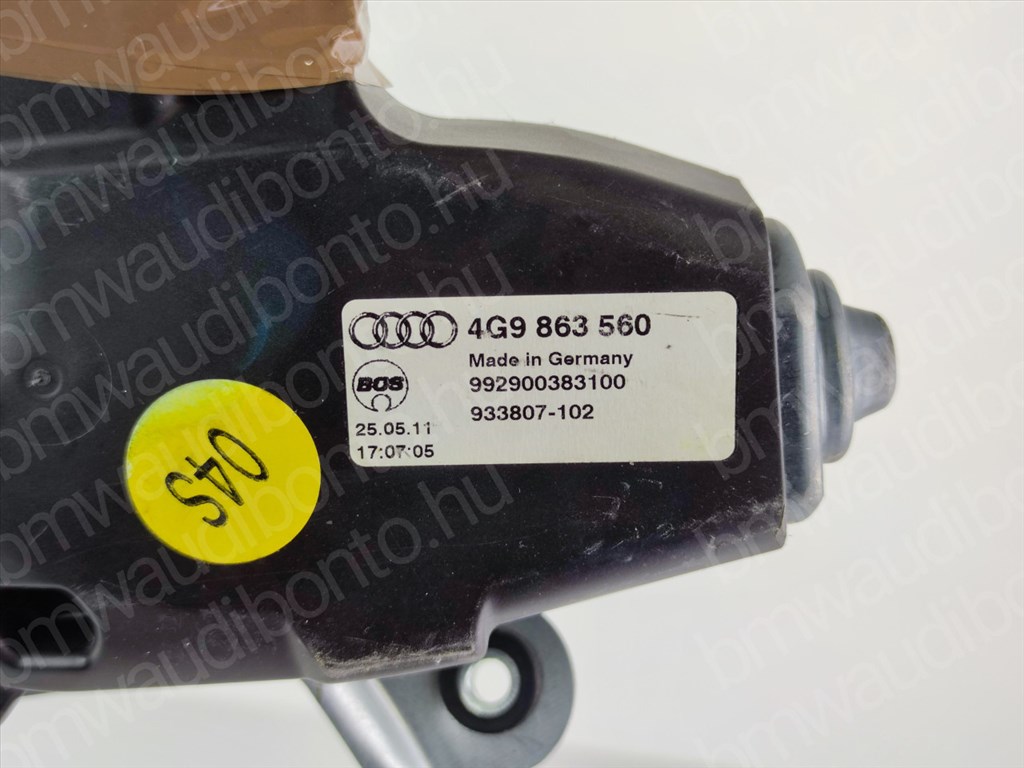 AUDI A6 C7 (4G2, 4GC) Csomagtér függöny motor (4G9863650) 2. kép