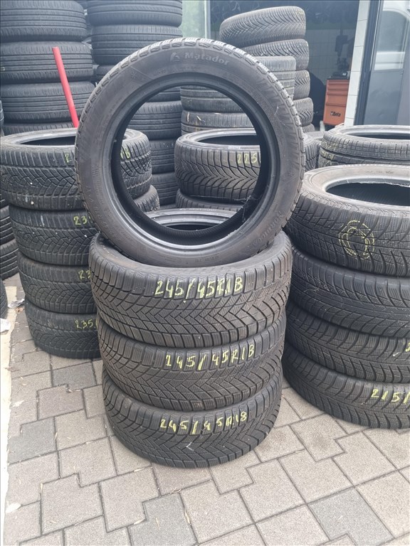  245/4518" újszerű Matador Nordicca  téli gumi 4db  2. kép