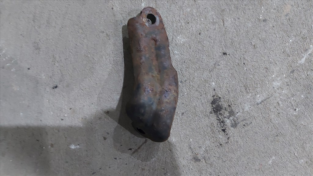 Renault MASTER Opel MOVANO 06- Katalizátor turbó tartó konzol bak 6838 457436 4. kép