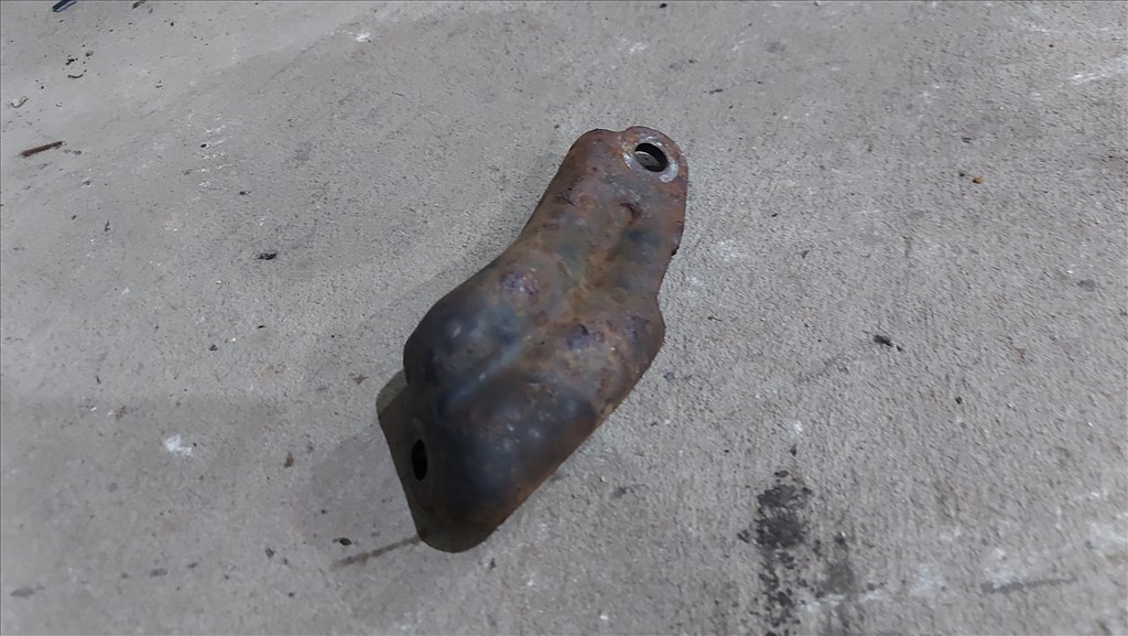 Renault MASTER Opel MOVANO 06- Katalizátor turbó tartó konzol bak 6838 457436 5. kép