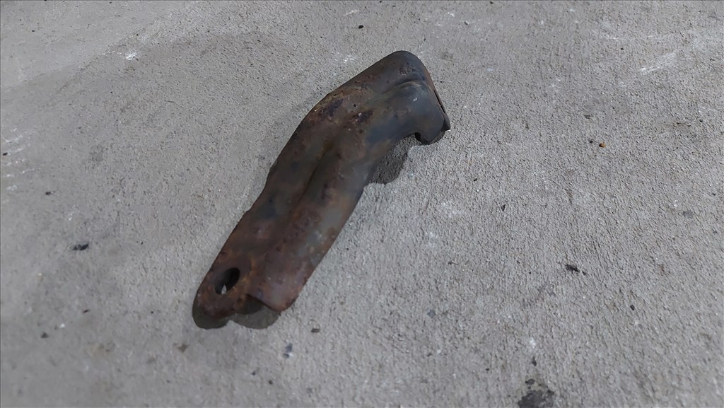 Renault MASTER Opel MOVANO 06- Katalizátor turbó tartó konzol bak 6838 457436 6. kép