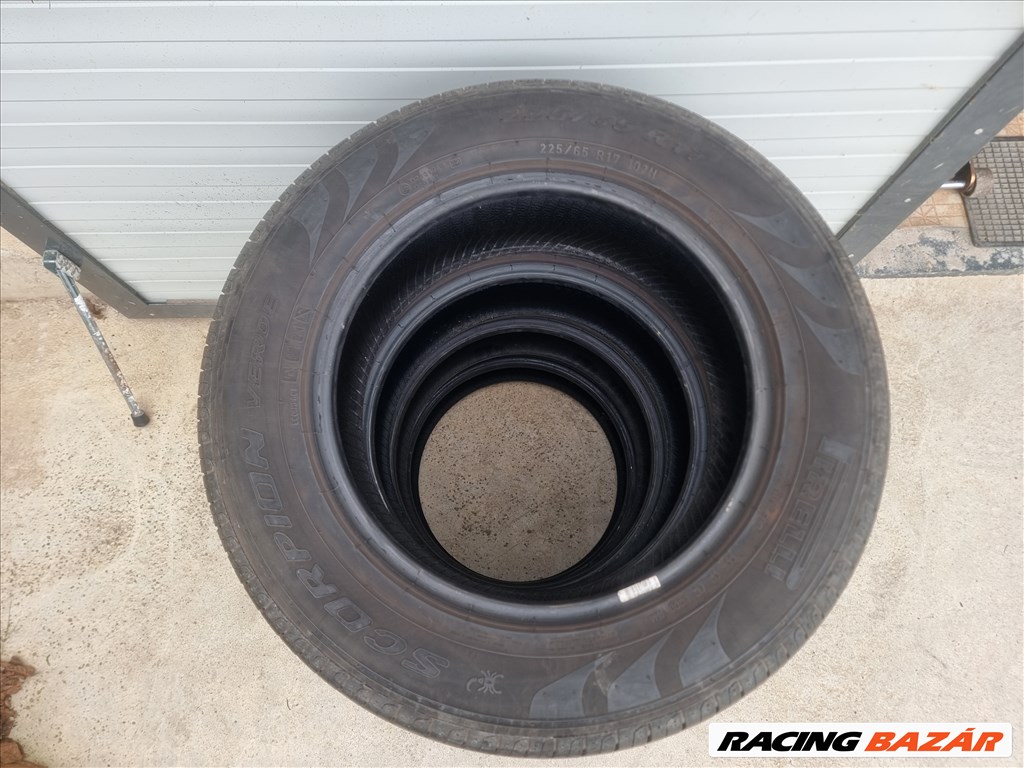 225/65R17 Pirelli garnitúra nagyon jó állapotban eladó! 6. kép