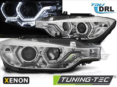 BMW F30/F31 10.11 - 05.15 ANGEL EYES LED CHROME HID DRL Tuning-Tec Fényszóró