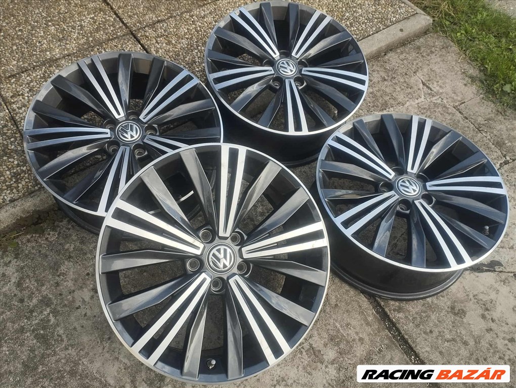  5x112 18 Volkswagen Nizza gyári alufelni r18 " VW Skoda Seat Audi Cupra 4. kép