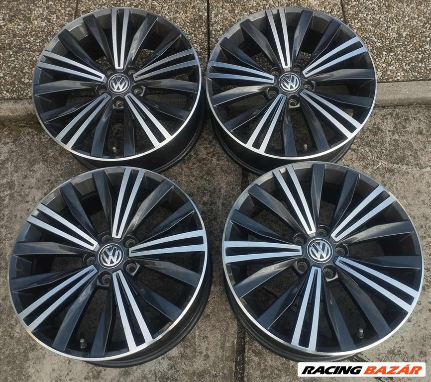  5x112 18 Volkswagen Nizza gyári alufelni r18 " VW Skoda Seat Audi Cupra 2. kép