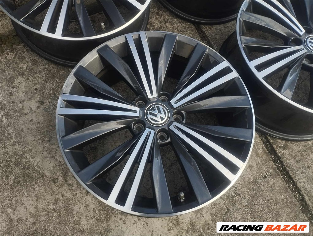  5x112 18 Volkswagen Nizza gyári alufelni r18 " VW Skoda Seat Audi Cupra 3. kép