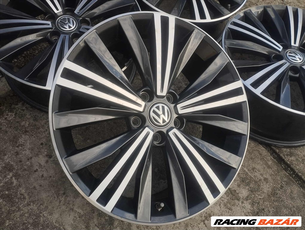  5x112 18 Volkswagen Nizza gyári alufelni r18 " VW Skoda Seat Audi Cupra 1. kép