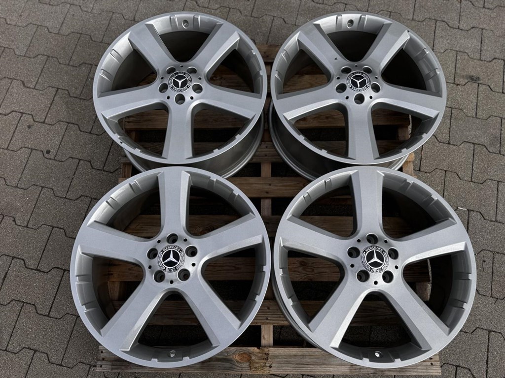 R20 5x112 Original Mercedes GL ML 8.5J ET56  OE A1644011102 gyári alufelnik felnik 3. kép