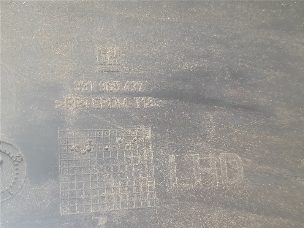 Bontásra: Opel Astra H Enjoy 1.6 benzin, középkonzol váz, keret 13198647 w0l0ahl4858011047 4. kép