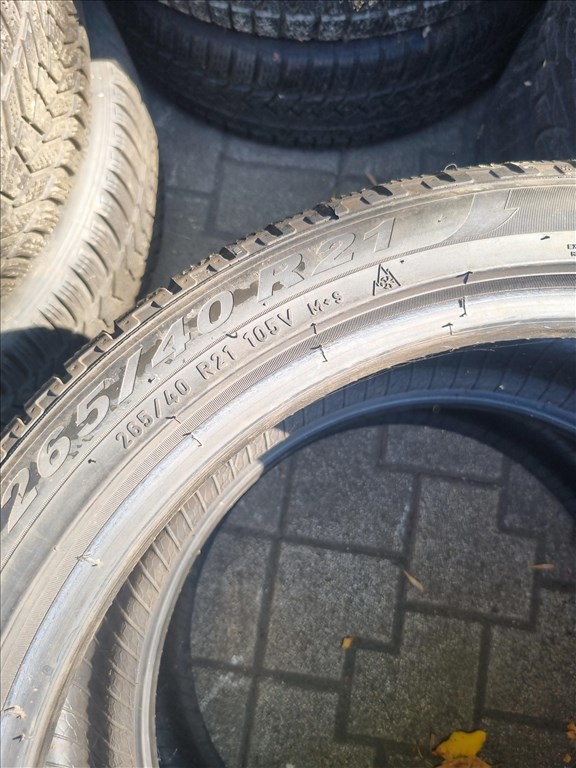  265/4021" használt Pirelli Scorpion Winter téli gumi 2db  6. kép