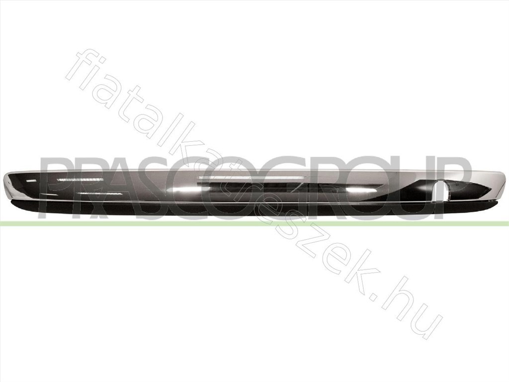 Hátsó lökhárító díszléc garn. króm/fekete - 500 - FT0301250, 11BY -  - PRASCO Utángyártott új 11BY 2. kép