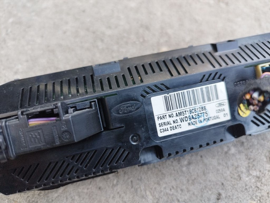 Ford C-Max 2011- digit klímás fűtéskapcsoló am5t18c612be 4. kép