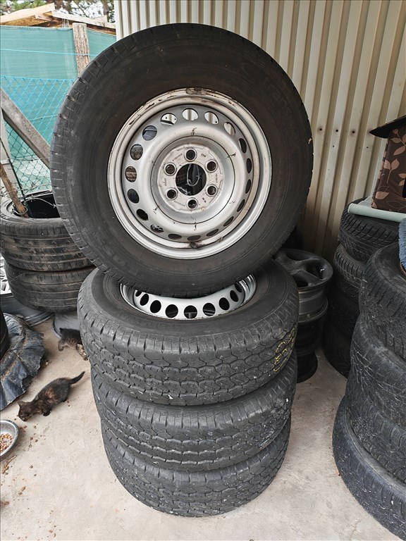 16" 6x130 Mercedes Sprinter W906, VW Crafter 235/65 r16C nyári kerék szett! 1. kép