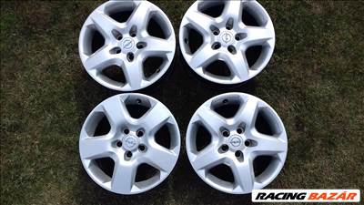  5x110 lyukosztású 6,5JJ 16" használt (gyári felni) Opel struktur lemezfelni