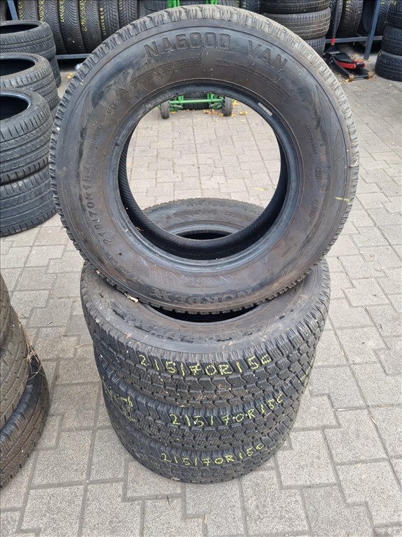  215/7015C" használt Nordex NA6000 négyévszakos gumi 4db  1. kép