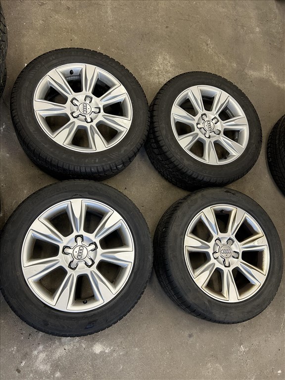  5x112 GYARI AUDI 17”téli DUNLOP-HANKOOK R17, 17, A4 Allroad,A5, A6, A7 1. kép