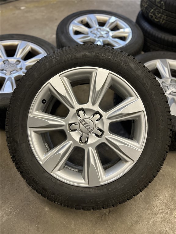  5x112 GYARI AUDI 17”téli DUNLOP-HANKOOK R17, 17, A4 Allroad,A5, A6, A7 2. kép