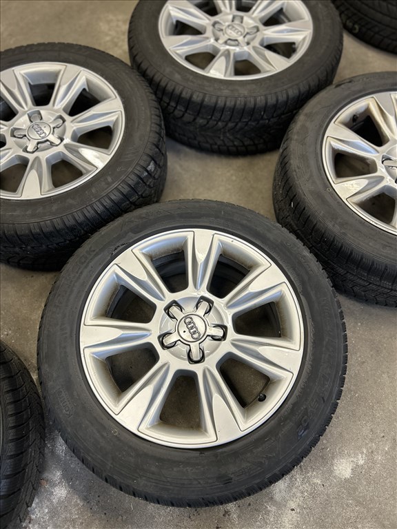  5x112 GYARI AUDI 17”téli DUNLOP-HANKOOK R17, 17, A4 Allroad,A5, A6, A7 3. kép