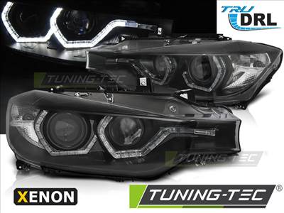 BMW F30/F31 10.11 - 05.15 ANGEL EYES LED BLACK HID DRL Tuning-Tec Fényszóró