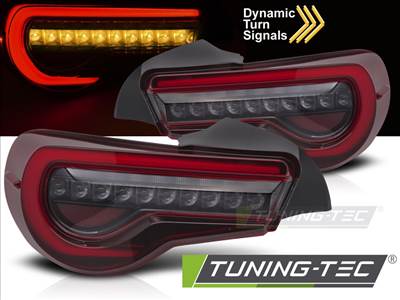 TOYOTA GT86 12-21 RED Tuning-Tec Hátsó Lámpa (Dinamikus)