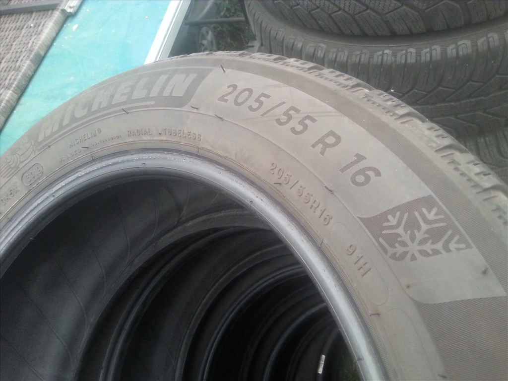  205/55R16 Michelin Alpin6 téli gumi garnitúra 5. kép