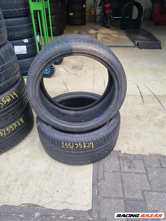  255/3519" használt Hankook Winter I cept evo2 téli gumi 2db  2. kép