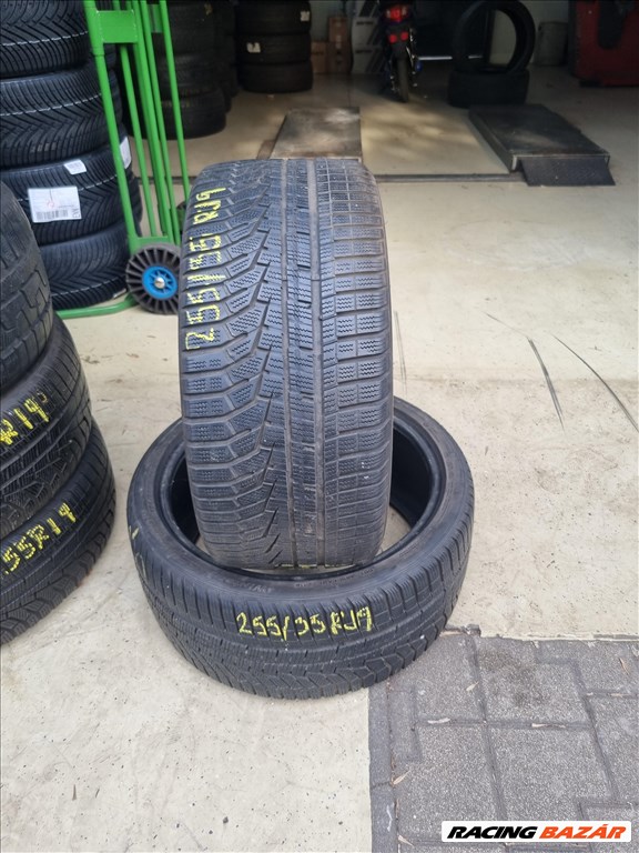  255/3519" használt Hankook Winter I cept evo2 téli gumi 2db  3. kép