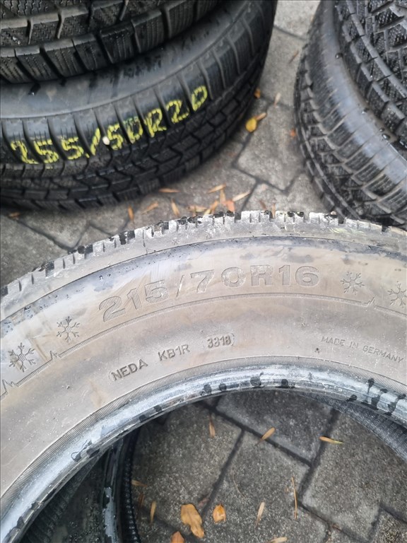  215/7016" újszerű Dunlop Winter Sport 5 téli gumi 2db  5. kép