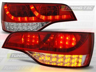AUDI Q7 06-09 RED WHITE LED  Tuning-Tec Hátsó Lámpa