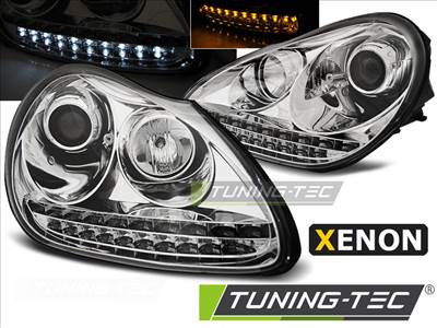 PORSCHE CAYENNE 02-06 DAYLIGHT CHROME HID XENON Tuning-Tec Fényszóró