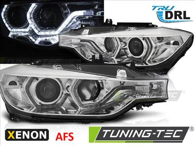 BMW F30/F31 10.11 - 05.15 ANGEL EYES LED CHROME HID AFS DRL Tuning-Tec Fényszóró