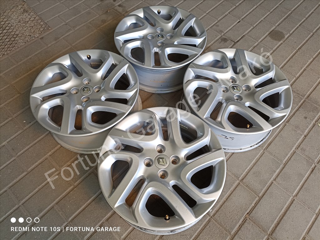 4x100 17" Renault 'Fastgame' használt alufelni garnitúra 2. kép